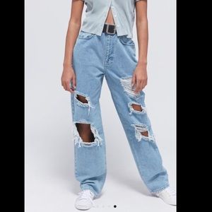 Urban Outfitters High-Waisted Baggy Jeans